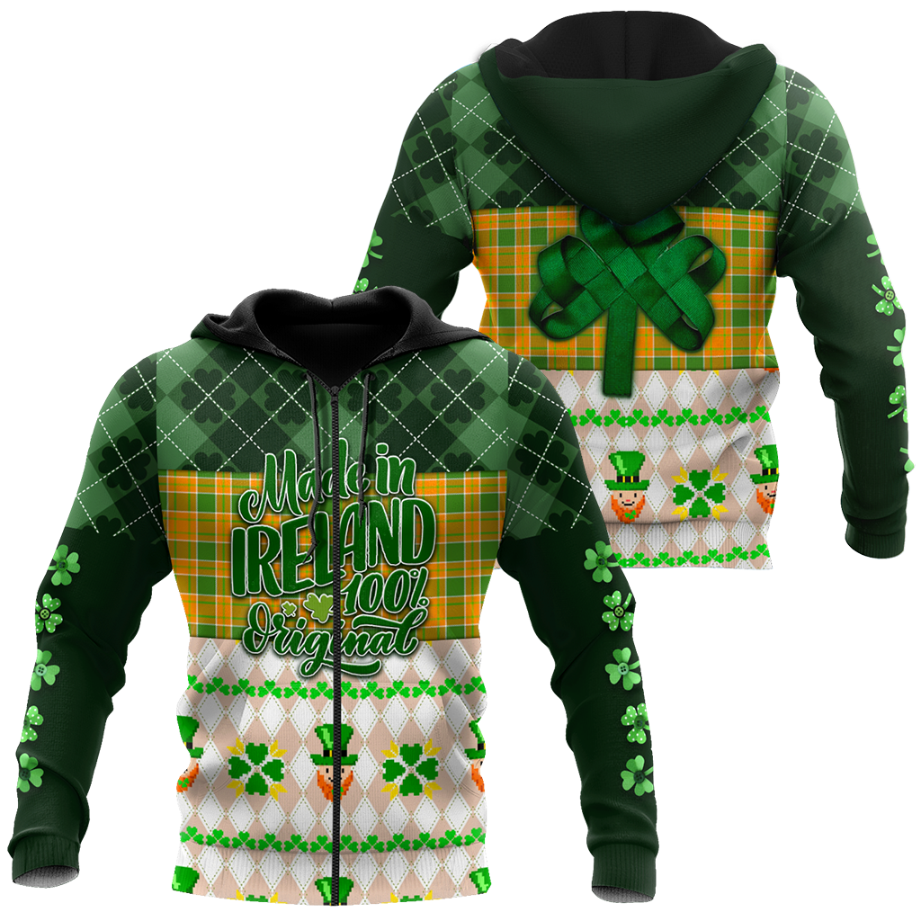 Irish St.Patrick day d hoodie shirt for men and women TNAPT