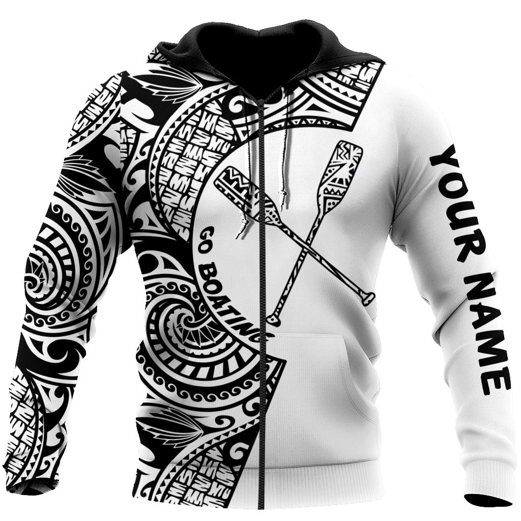 Amazing Polynesian Go Boating Personalized Unisex Deluxe Hoodie ML