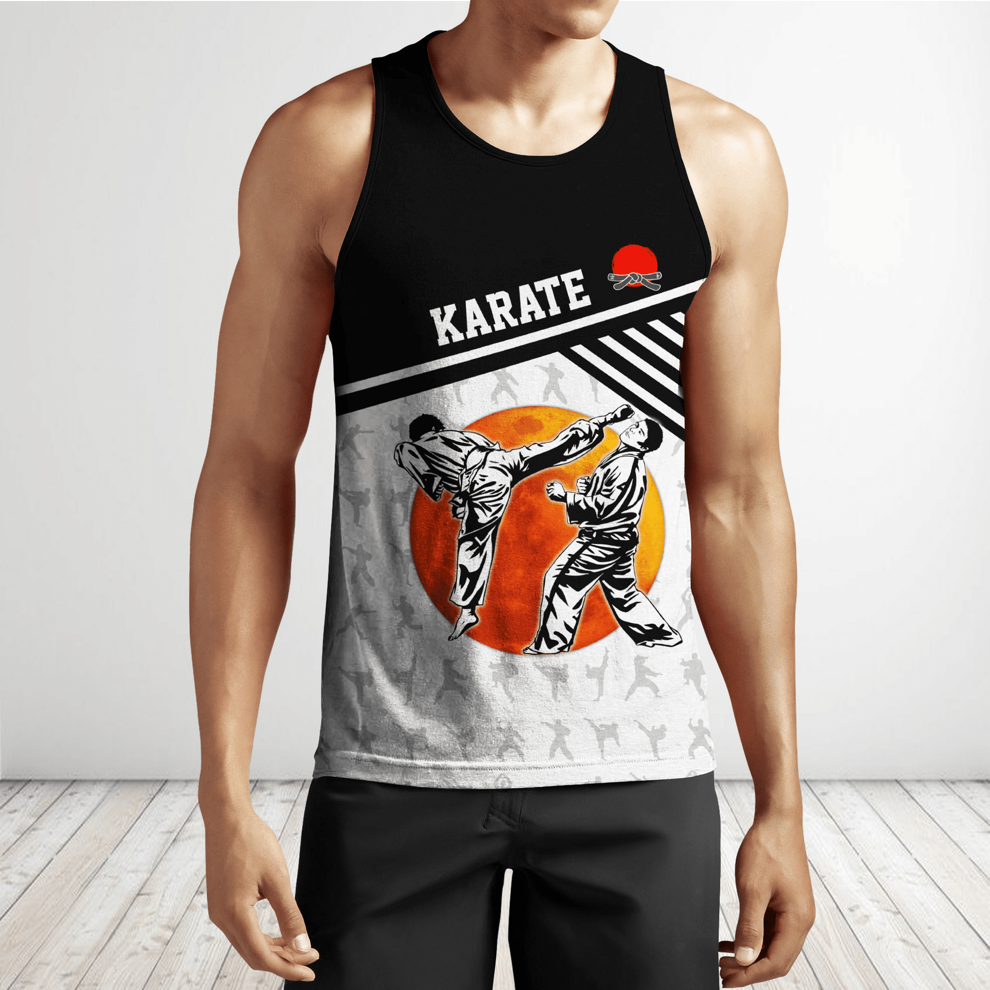 Customize Name Karate Hoodie For Men And Women MH