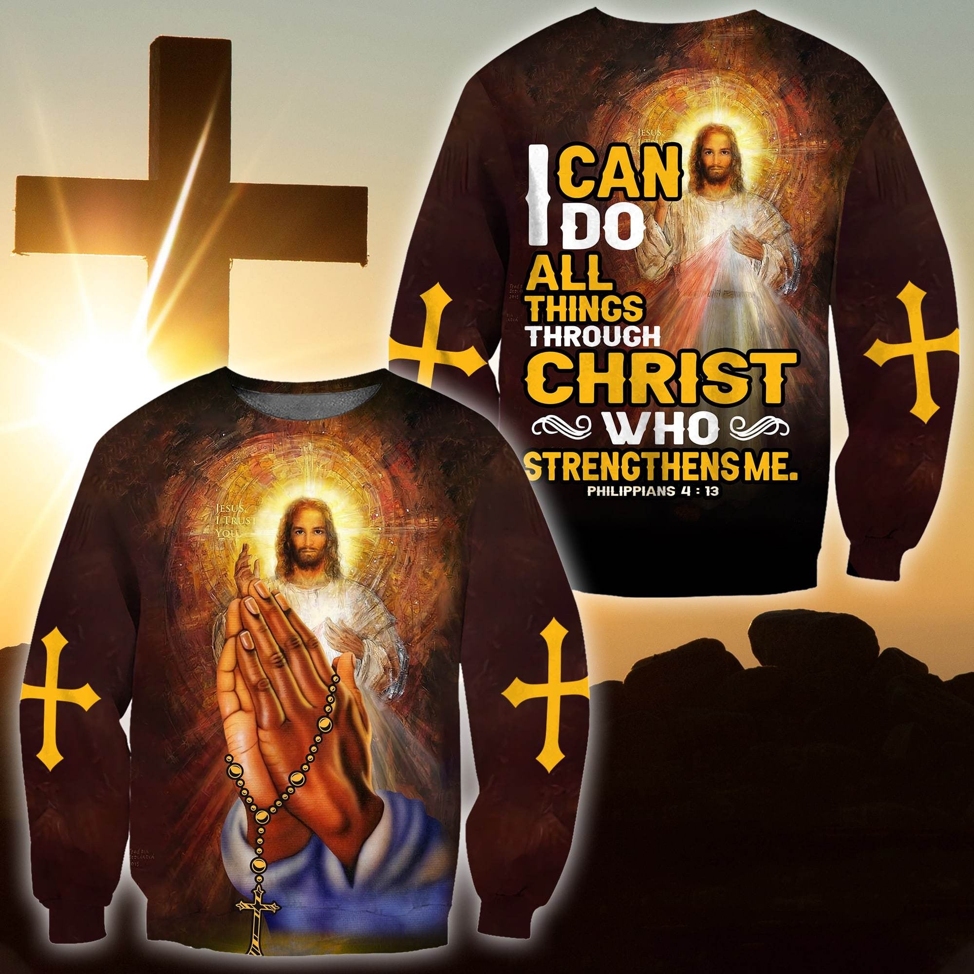 Jesus-I Can Do All Things Unisex Hoodie