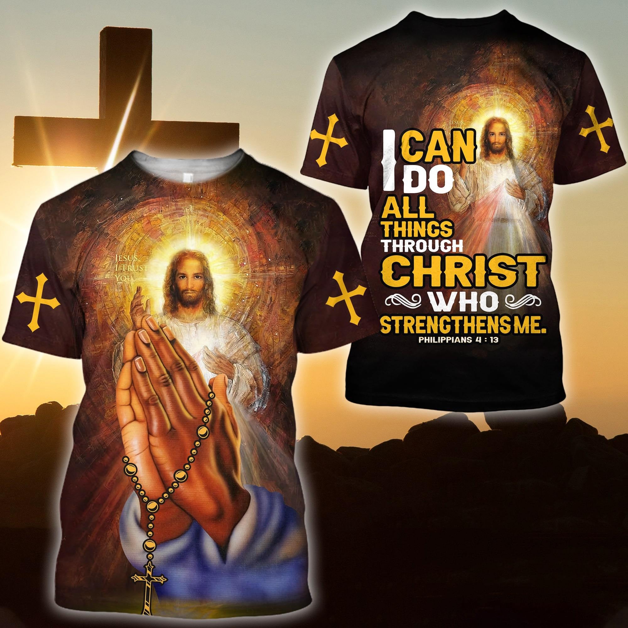 Jesus-I Can Do All Things Unisex Hoodie