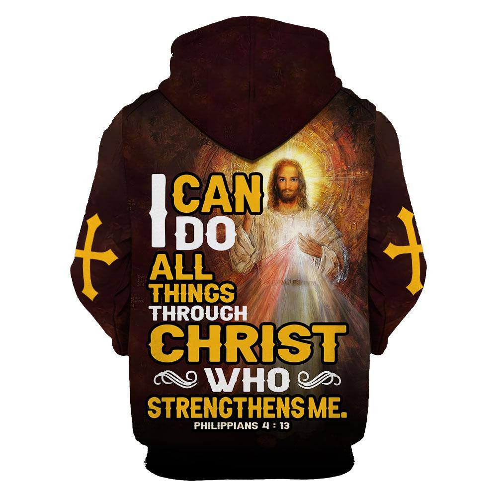 Jesus-I Can Do All Things Unisex Hoodie