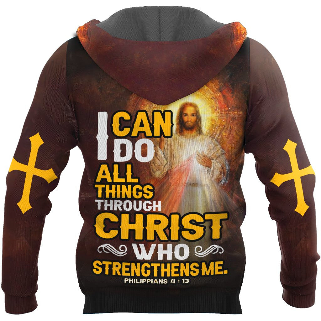 Jesus-I Can Do All Things Unisex Hoodie