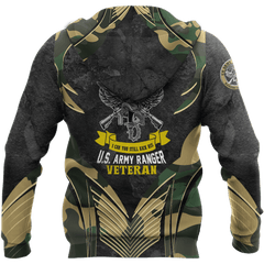 All Over Printed U.S. Army Ranger Veteran Hoodie -MEI