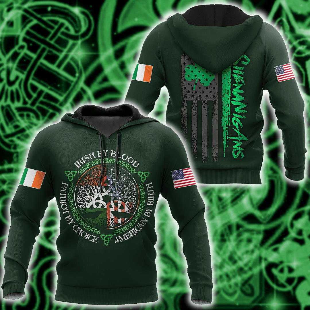 Irish St.Patrick day d hoodie shirt for men and women DD