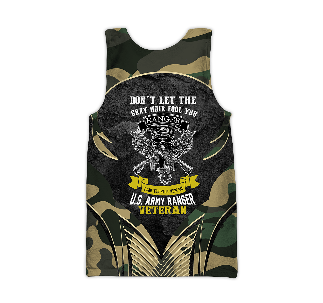 All Over Printed U.S. Army Ranger Veteran Hoodie -MEI