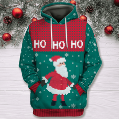 Santa Clause Funny Shirt Sweatshirt Hoodie Christmas Gifts For Friends