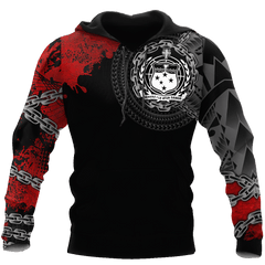 Amazing Polynesian Samoa Chain Unisex Deluxe Hoodie ML