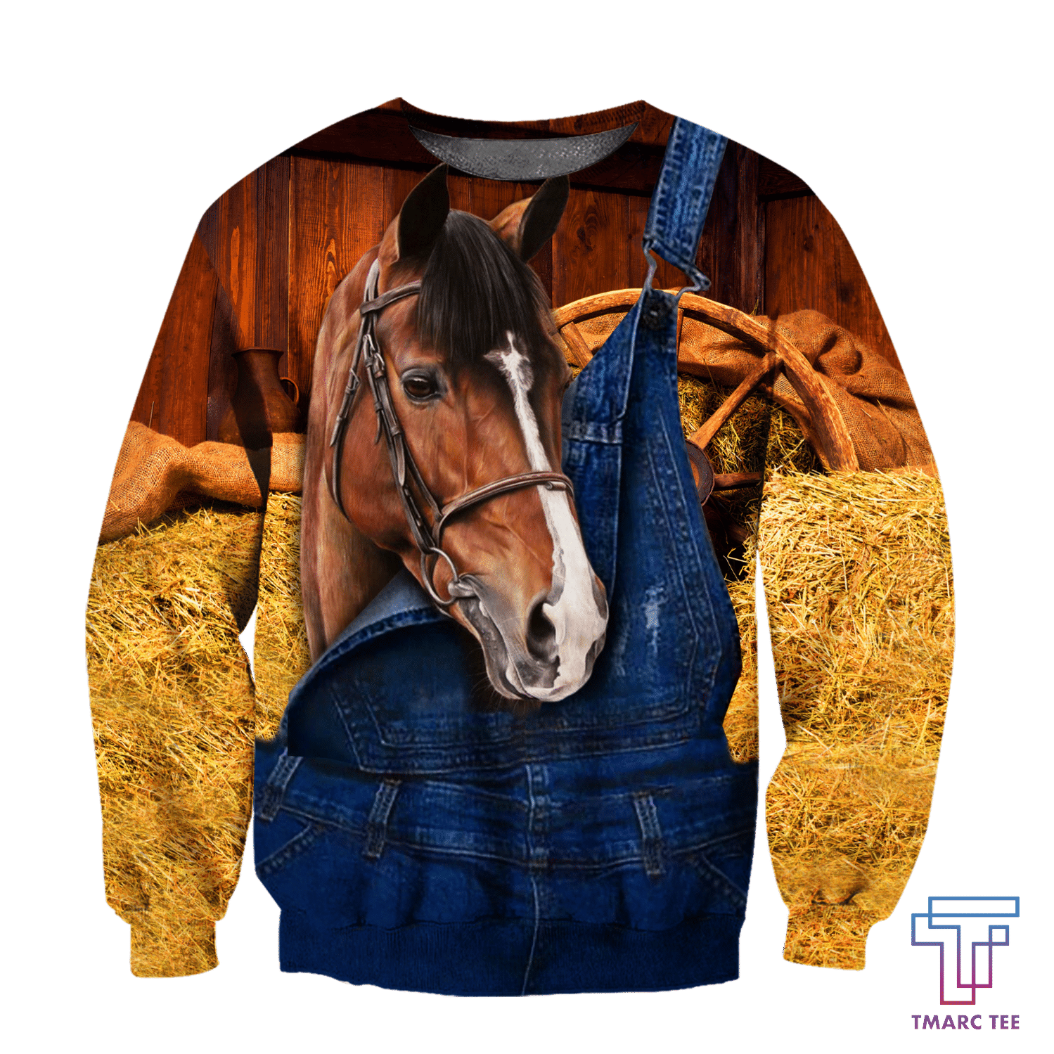 Baby Horse Hoodie T-Shirt Sweatshirt for Men and Women Pi