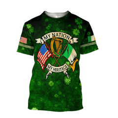 Irish St.Patrick day d hoodie shirt for men and women HVT