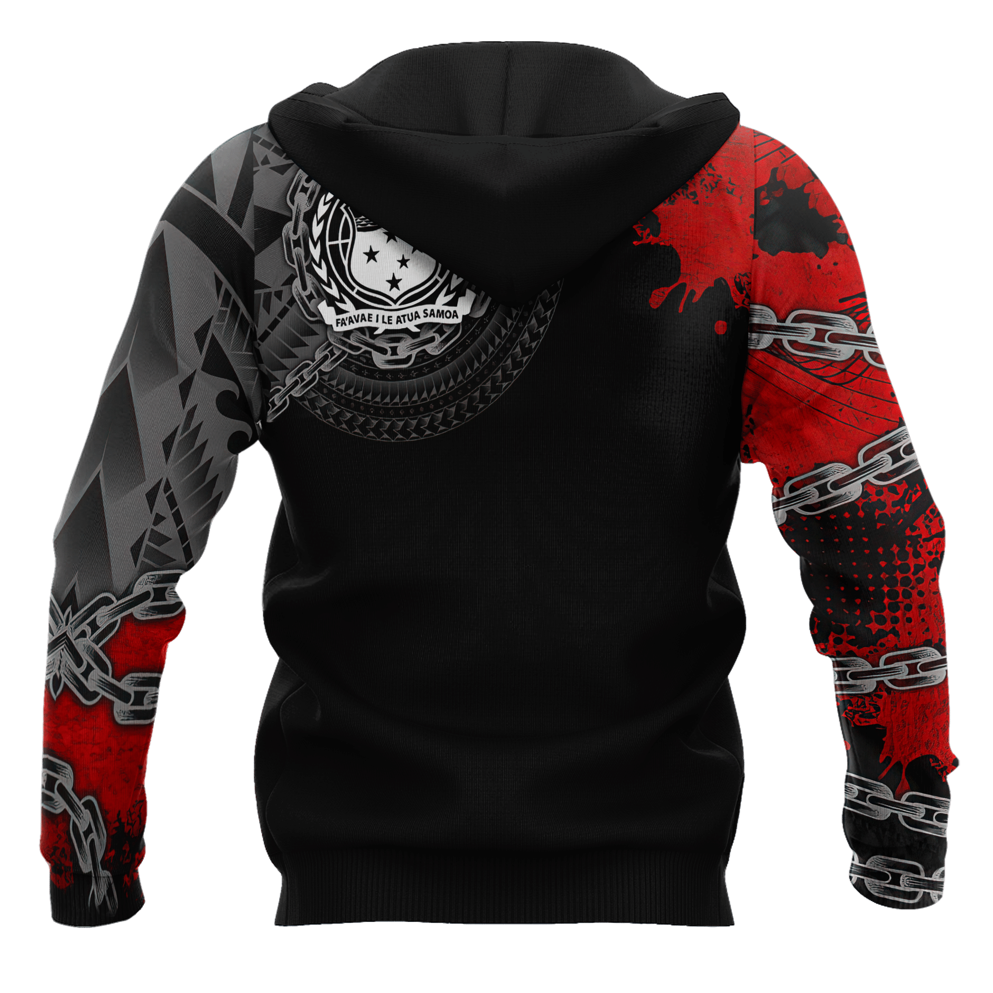 Amazing Polynesian Samoa Chain Unisex Deluxe Hoodie ML