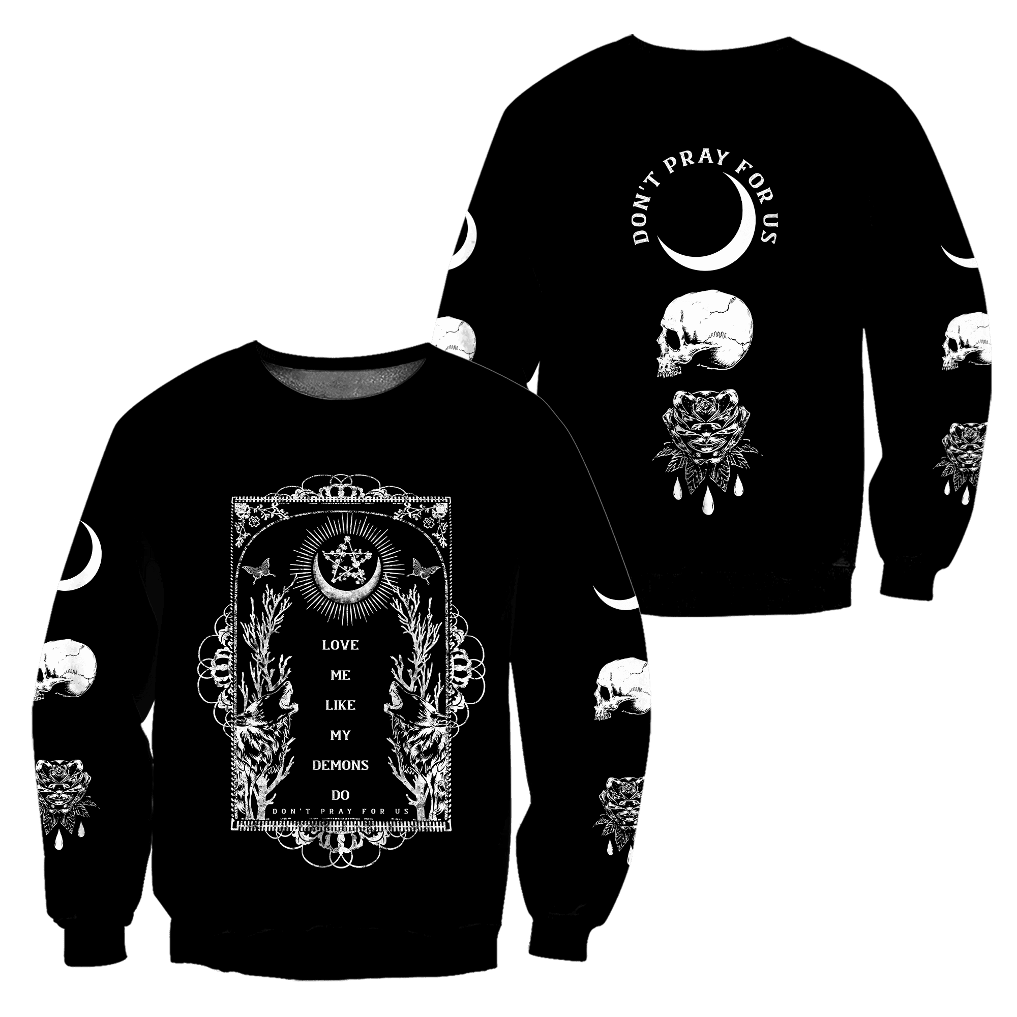 Love Me Like My Demons Do Hoodie Shirts