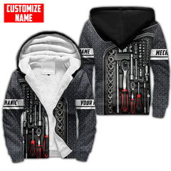 Personalized All Over Printed Mechanic Hoodie For Men and Women