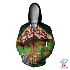 Trippy Mushroom Painting Shirts