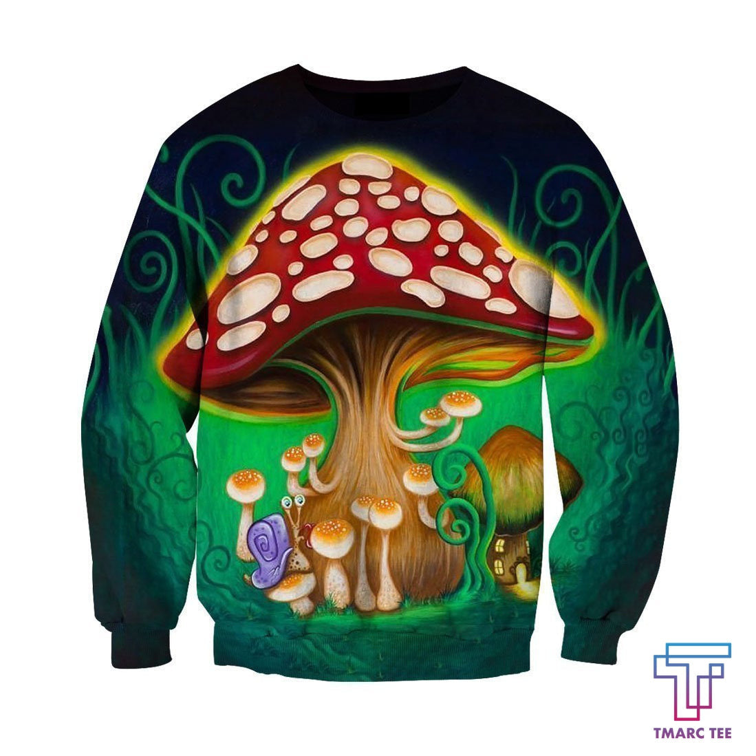 Trippy Mushroom Painting Shirts