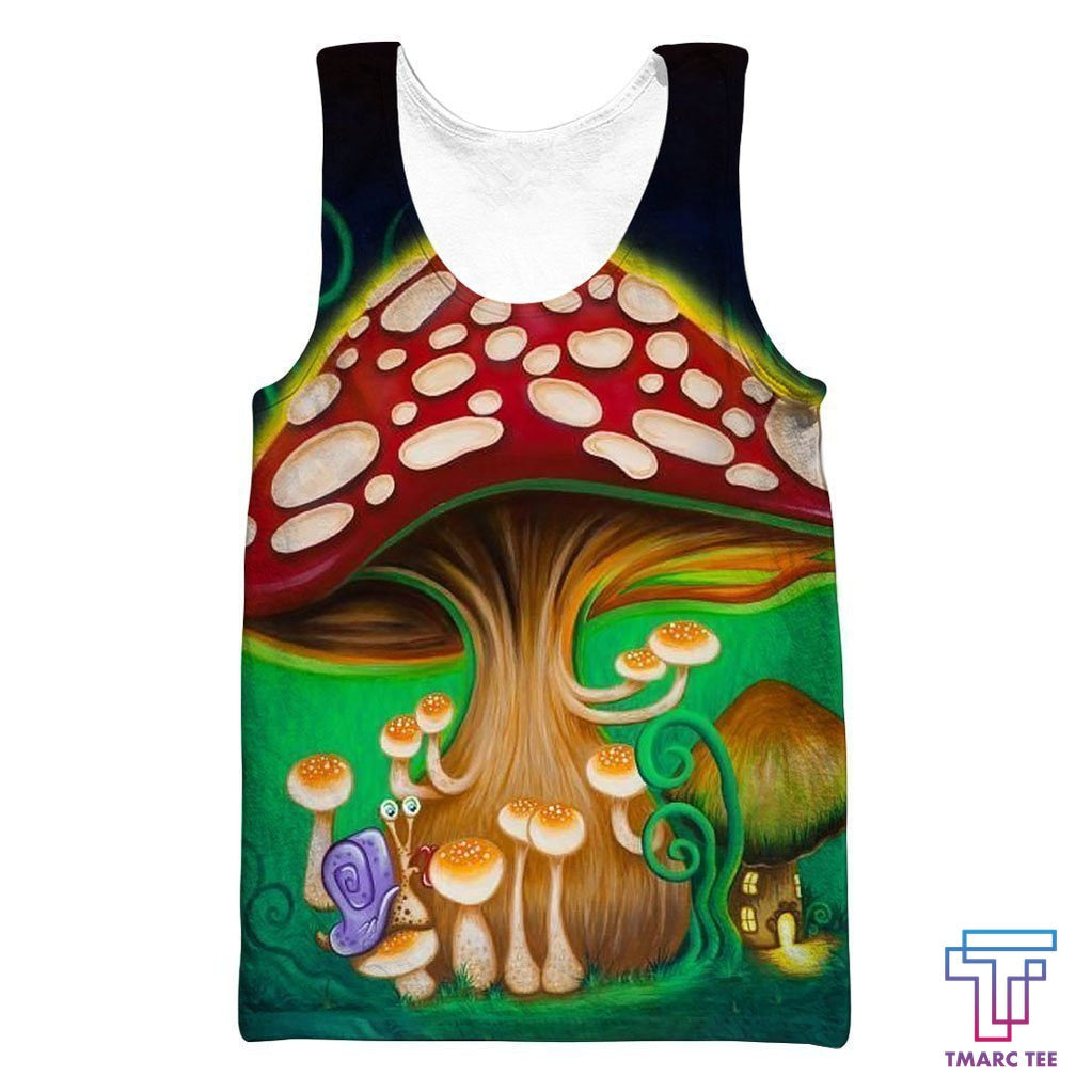 Trippy Mushroom Painting Shirts