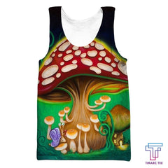 Trippy Mushroom Painting Shirts