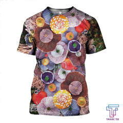 D ALL OVER PRINTED MUSHROOM SHIRTS