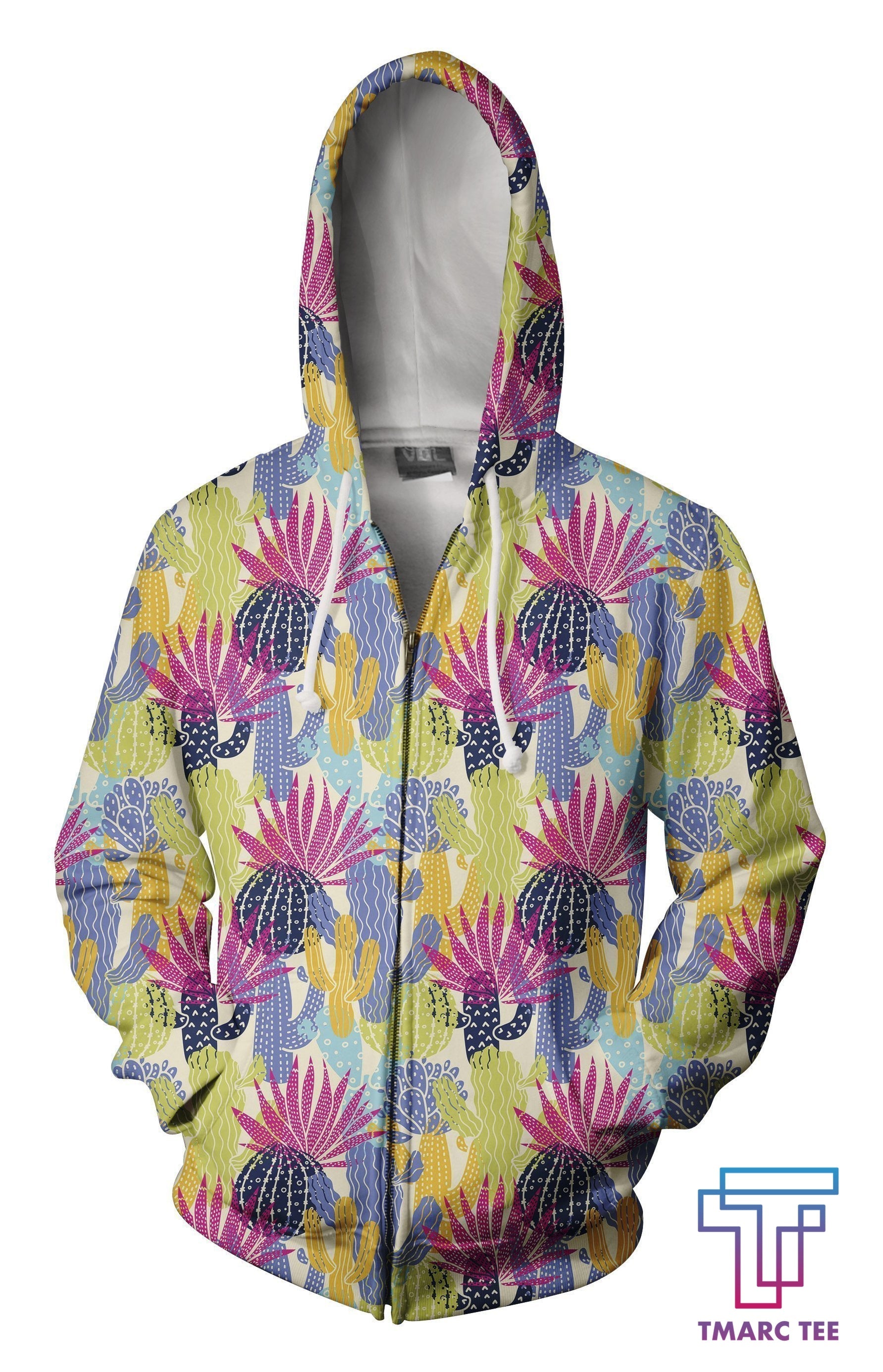 All Over Printing beautiful Cacti Shirt