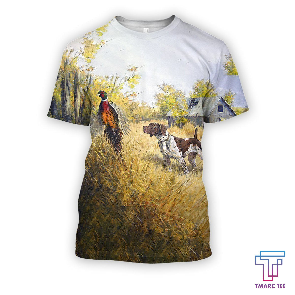 All Over Printed Pheasant Hunting Shirts