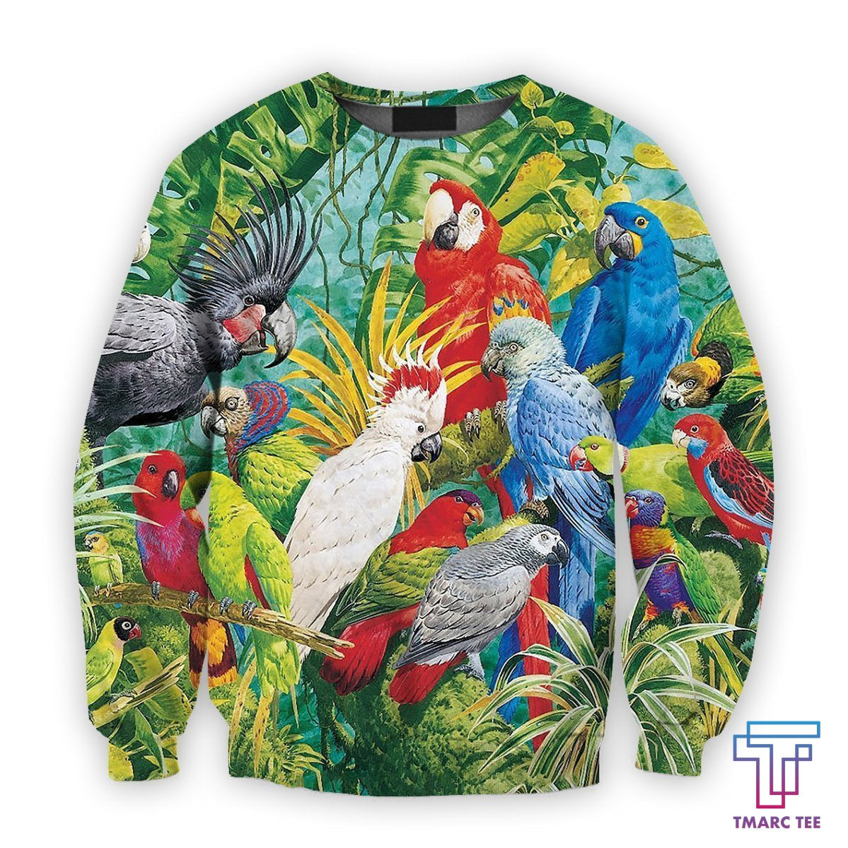 All Over Printed Parrots Shirts HB