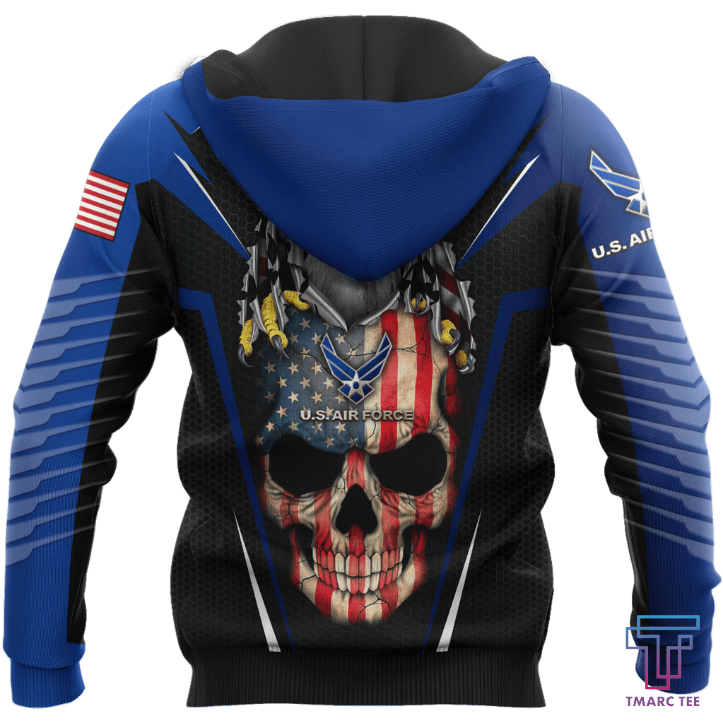 US AirForce skull d all over printed for man and women Pi PL