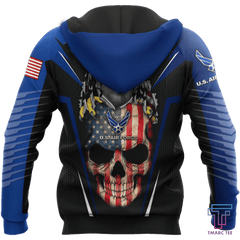 US AirForce skull d all over printed for man and women Pi PL