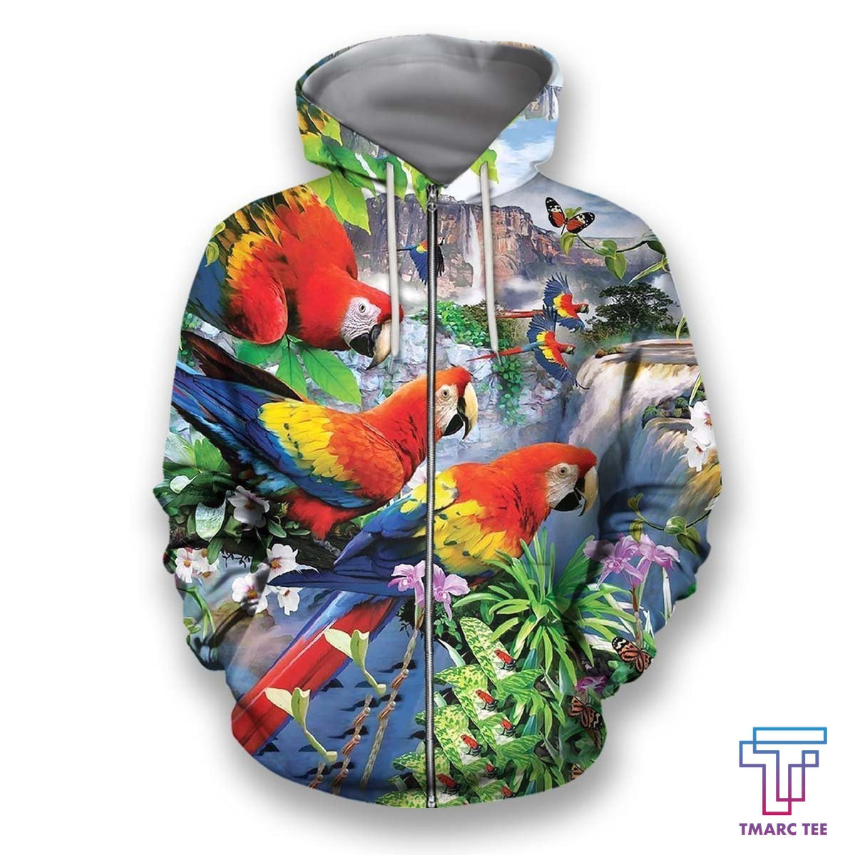 All Over Printed Parrots Shirts H