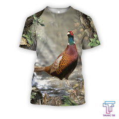 All Over Printed Pheasant Hunting Camo Shirts