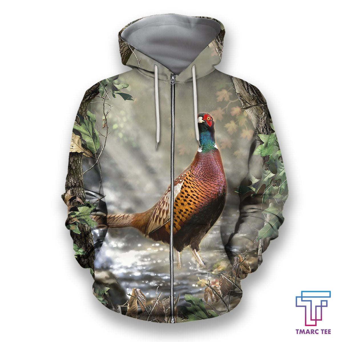 All Over Printed Pheasant Hunting Camo Shirts