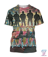 All Over Printed Sacrifice For Freedom Shirts