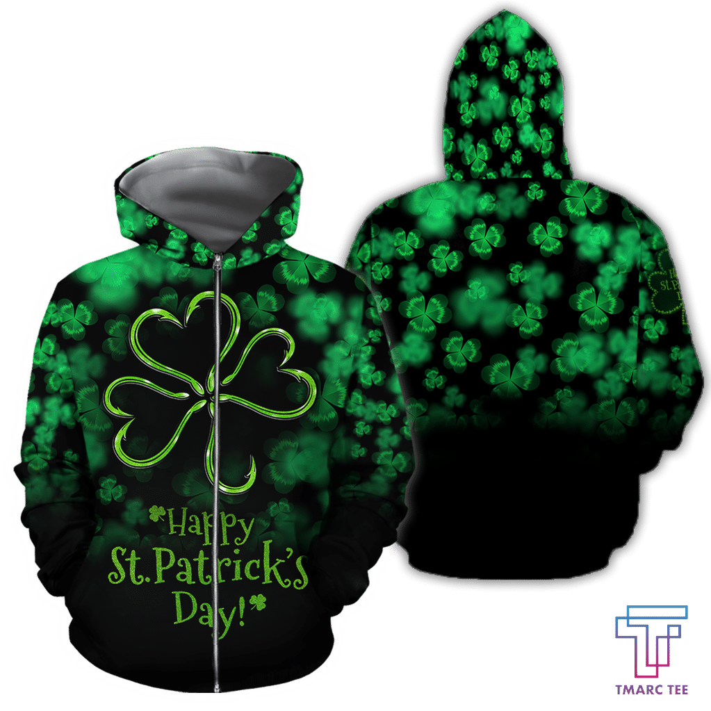 Happy St Patrick's Day Irish Hoodie T-Shirt Sweatshirt for Men and Women Pi