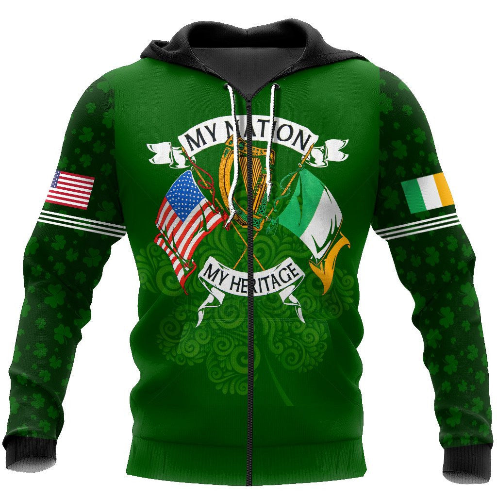 Irish St.Patrick day d hoodie shirt for men and women HVT