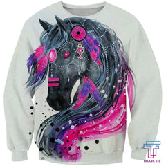 D All Over Print Horse Beautiful Shirts