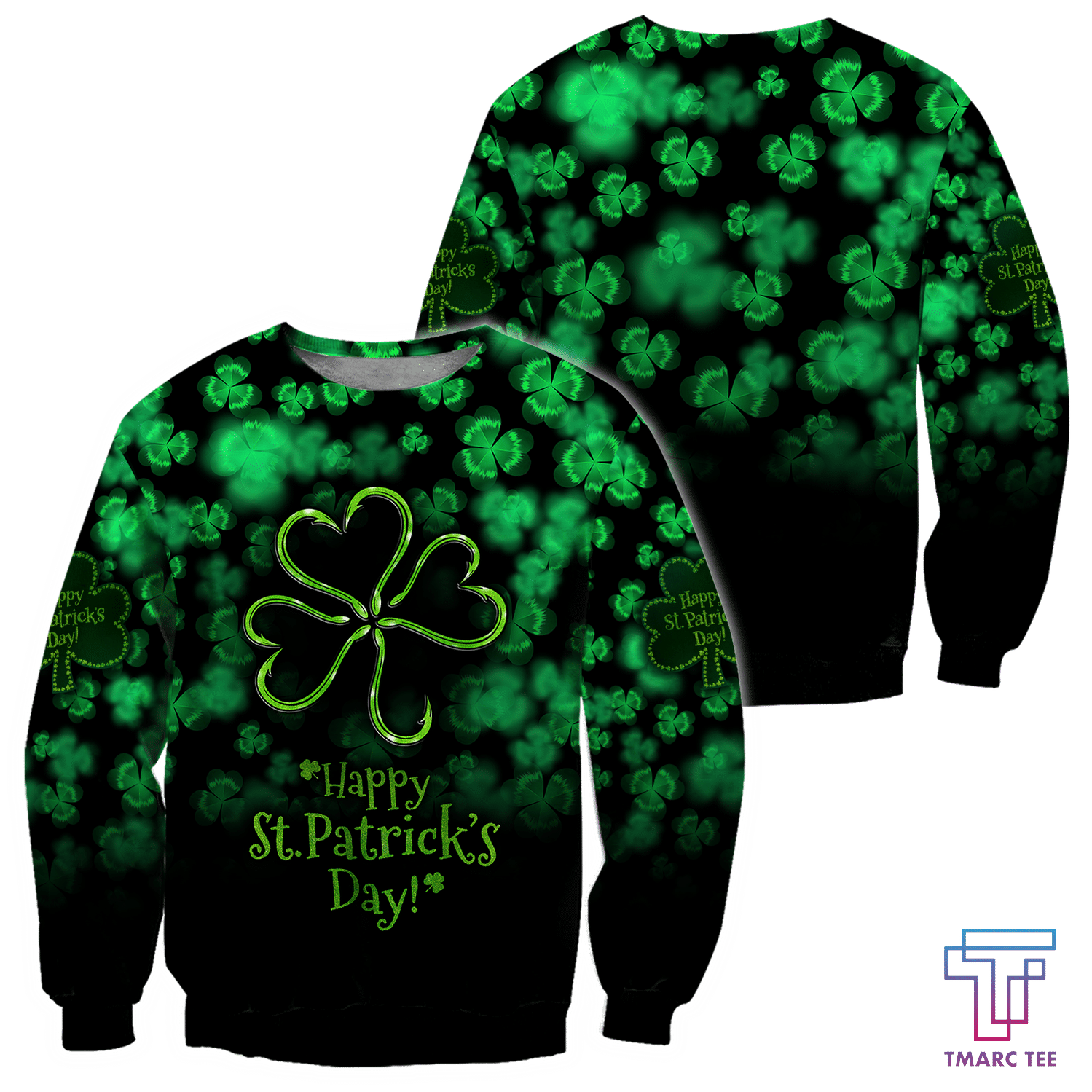 Happy St Patrick's Day Irish Hoodie T-Shirt Sweatshirt for Men and Women Pi