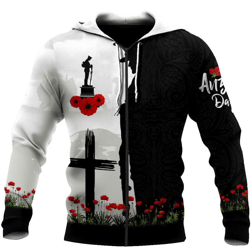 Premium Unisex Hoodie Lest We Forget - Anzac Day ML