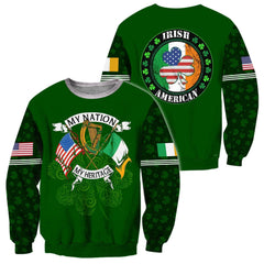 Irish St.Patrick day d hoodie shirt for men and women HVT