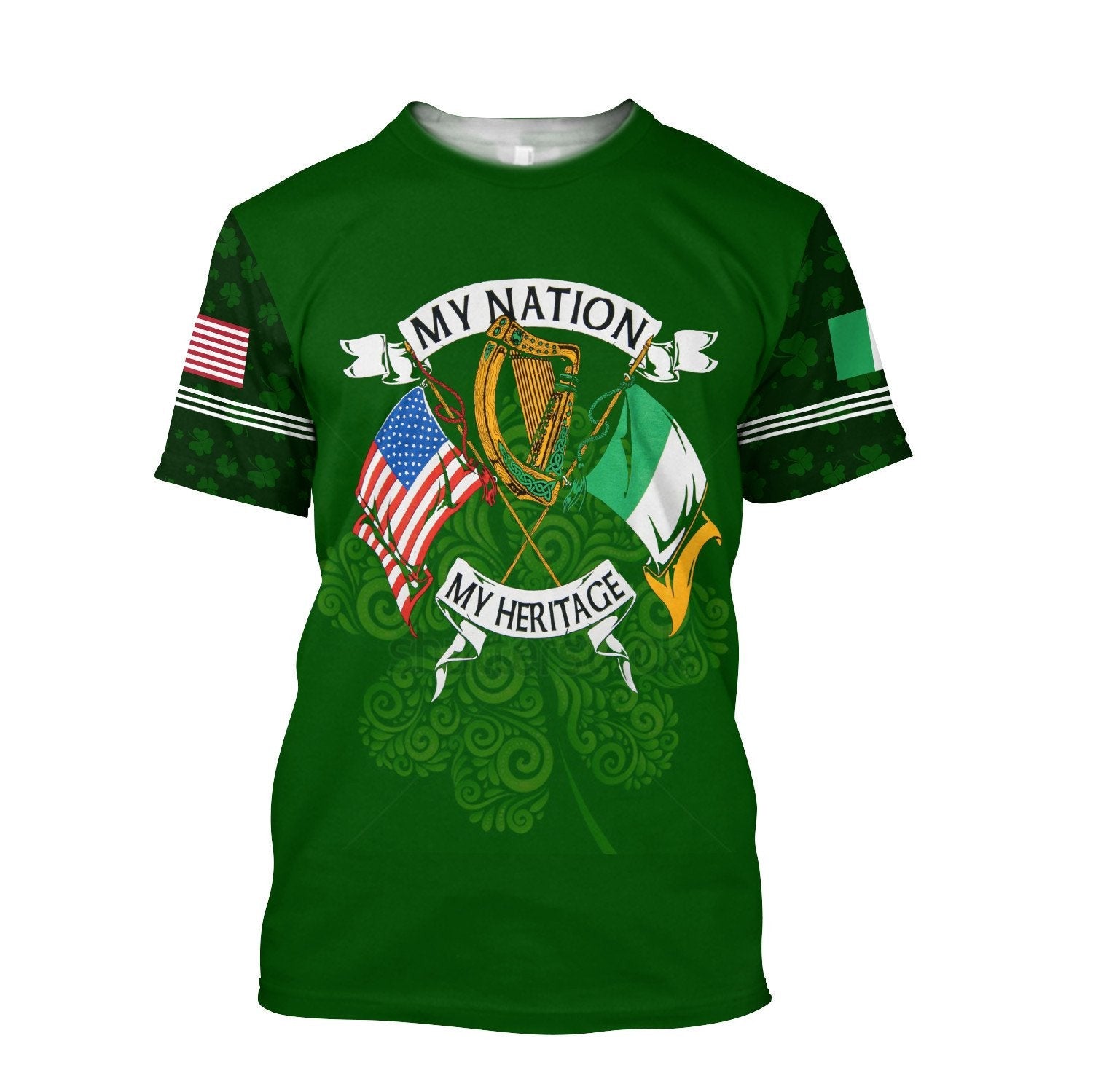 Irish St.Patrick day d hoodie shirt for men and women HVT