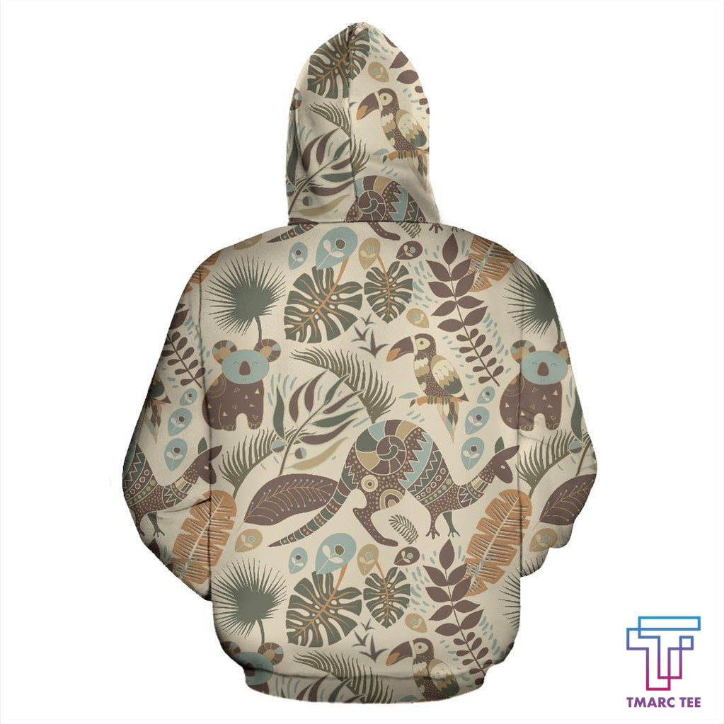 Australia Animal All Over Print Hoodies-NNK