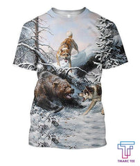 All Over Print Bear Hunting