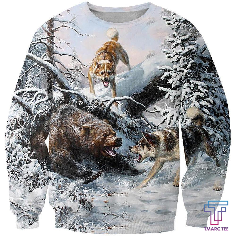 All Over Print Bear Hunting