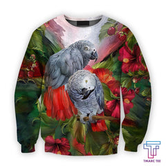 All Over Printed Parrots Shirts H