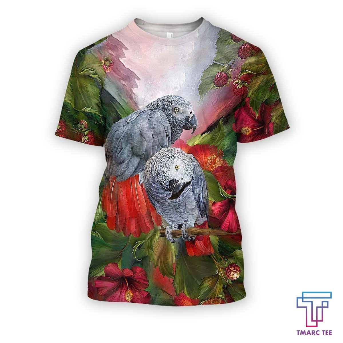 All Over Printed Parrots Shirts H