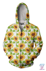 All Over Printing Beautiful Sunflowers Shirt