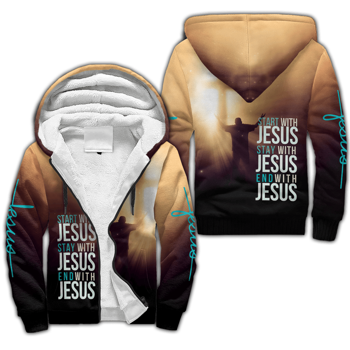 Premium Unisex Hoodie Easter Day Christian Jesus No ML