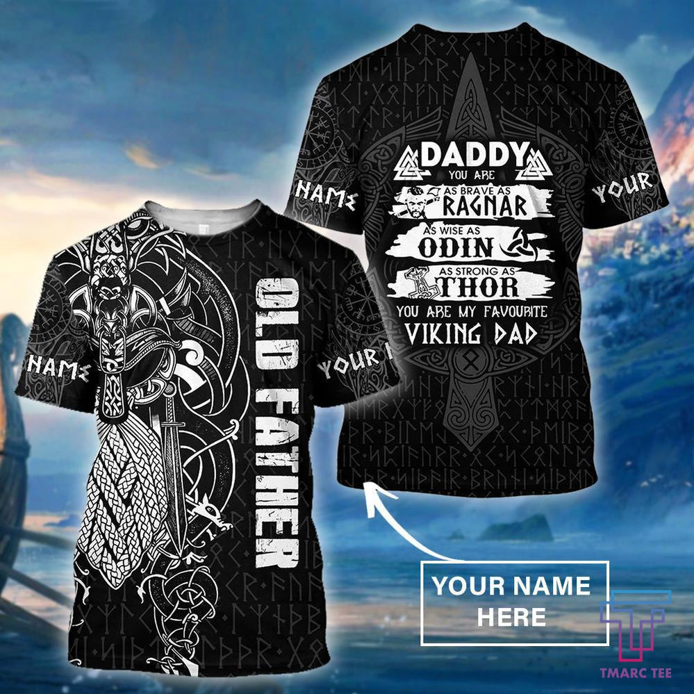 Customize Viking Dad All Over Print