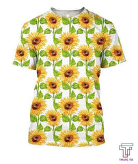 All Over Printing Beautiful Sunflowers Shirt