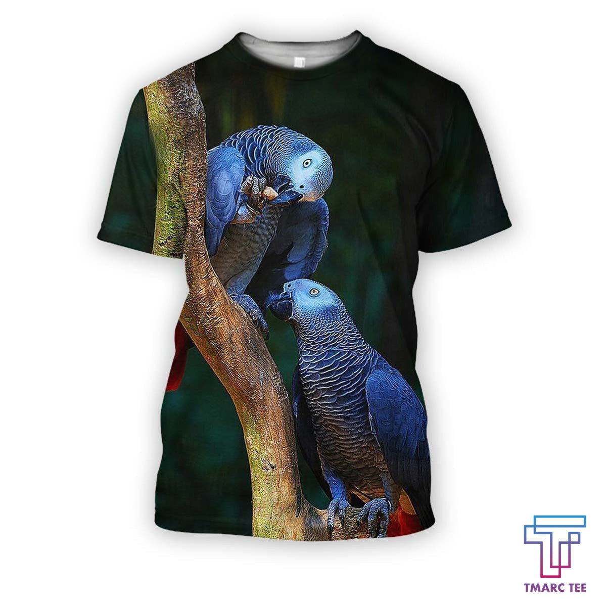 All Over Printed Parrots Shirts H