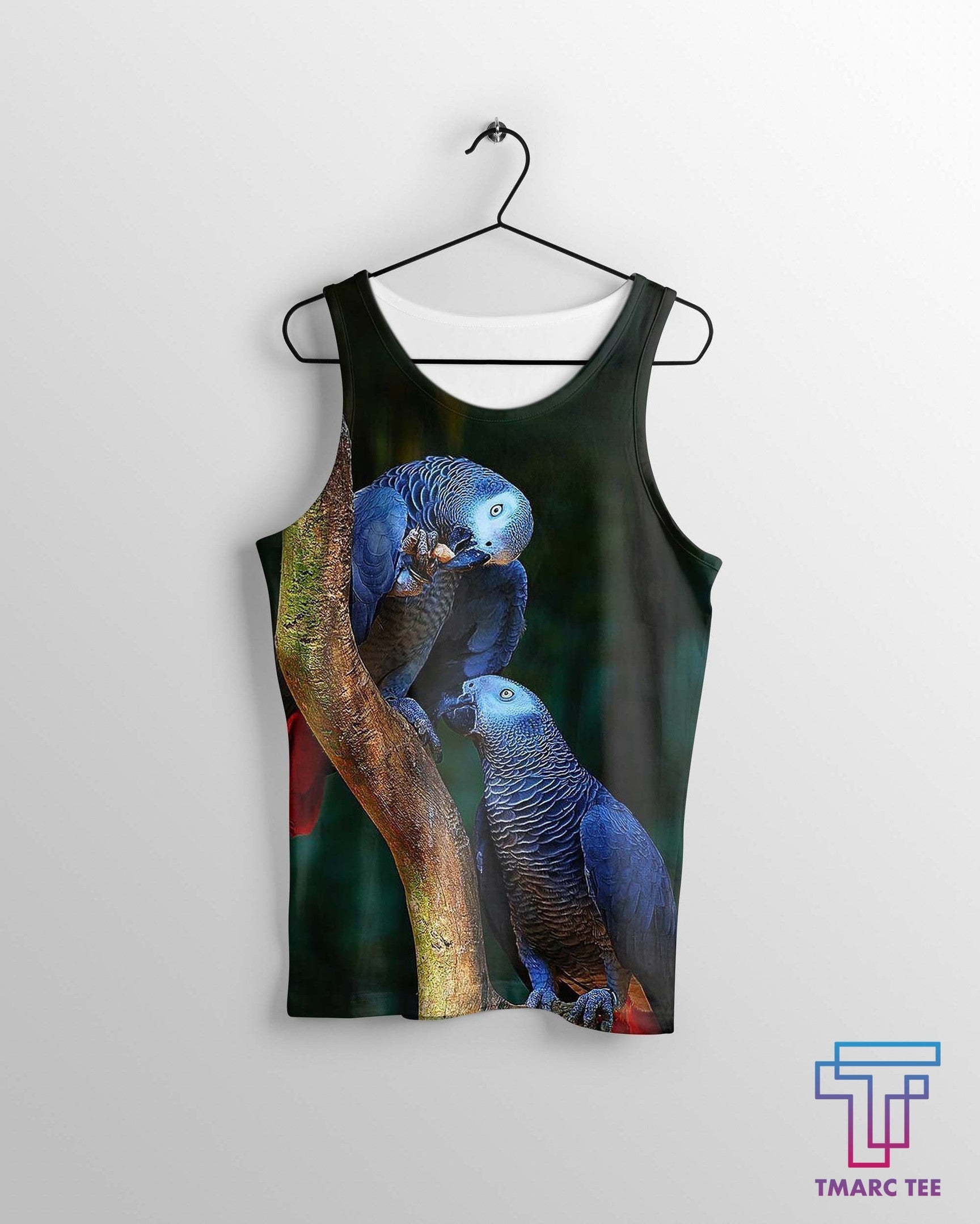 All Over Printed Parrots Shirts H