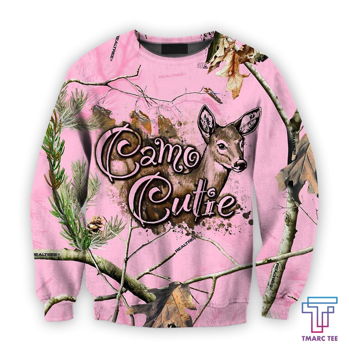 All Over Printed Country Girl Pink Camo Shirts